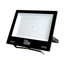 Refletor LED 200W IP66 Branco Frio 6000K Potência, Economia e Iluminação Profissional