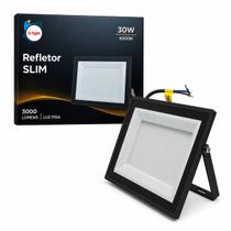 Refletor Led 200w Ip66 Holofote 6500k Luz Branco Frio Slim Refletor Led 200w Ip66 Holofote 6500k Luz Branco Frio Slim