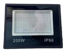 Refletor Led 200w Mini Slim Prova D Agua Luz Forte Padrão