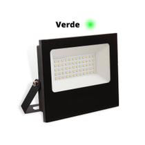 Refletor Led 200w Verde SMD Prova D'Água Bivolt Jardim - Athlanta