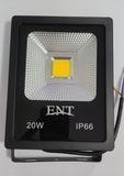 Refletor Led 20w 3000k ENT Resistente Água luz Branco quente