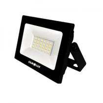 Refletor Led 20W Bivolt 6500K Preto Ourolux