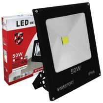Refletor Led 20W Branco Frio 6500K Preto Ip66 Slim Refletor Led 20W Branco Frio 6500K Preto Ip66 Slim
