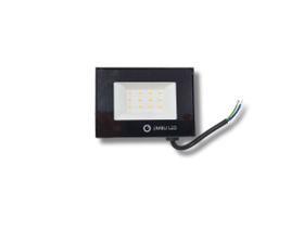 Refletor LED 20W Verde Slim Embu Led