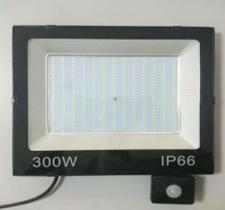 Refletor Led 300w Prova Dagua Com Sensor De Presença Bivolt