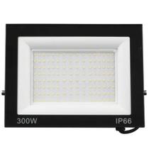 Refletor Led 300W Prova Dagua Holofote Branco Frio