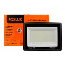 Refletor led 300w pt 6500 foxlux bivolt