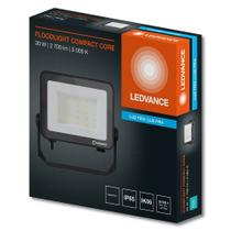 Refletor led 30w 5000k biv preto ledvance 7020979