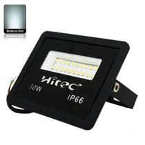 Refletor led 30w 6500k bivolt hitec