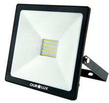 Refletor led 30w 6500k branco frio ourolux