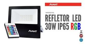 Refletor Led 30w Avant Rgb Ip65