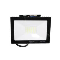 Refletor led 30w branco frio 6500k preto startec