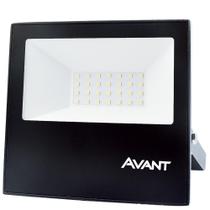 Refletor Led 30w Holofote Prova D'água Ip65 Branco Frio 6500K Bivolt Avant
