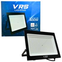Refletor Led 400w Holofote Branco Frio 6500k IP67 Bivolt VRS Lighting