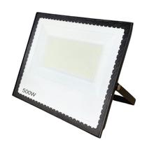 Refletor Led 500w Prova Dagua Holofote Branco Frio 6500k