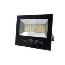 Refletor Led 50W 6000K (Branco Frio) Bivolt IP65 1800L LM2795 Luminatti
