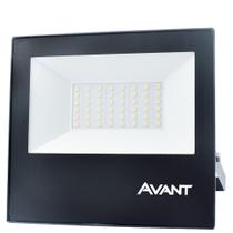 Refletor Led 50w Bivolt Branco Frio 6500k Avant