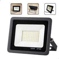 Refletor Led 50w Bivolt Luminosidade Econômico E Resistente Refletor Led 50w Bivolt Luminosidade Econômico E Resistente