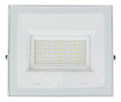 Refletor Led 50w Bivolt Luz Branca Ip65 Branco - Inspire