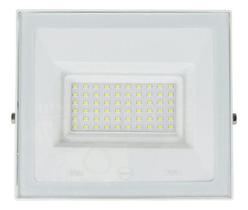 Refletor Led 50W Bivolt Luz Branca Ip65 Branco - Inspire
