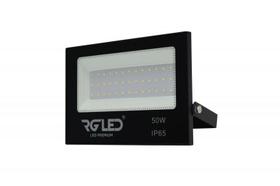 Refletor Led 50W Eco Luz Branca Frio 6500K - Rg Led