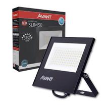 Refletor Led 50w Holofote Externo Prova D'água Ip65 Bivolt Avant Refletor Led 50w Holofote Externo Prova D'água Ip65 Bivolt Avant