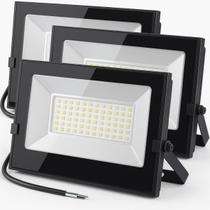 Refletor Led 50w Holofote SMD IP67 Prova Dágua Luz Frio