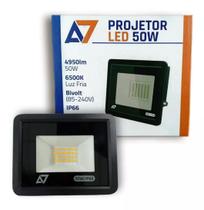 Refletor LED 50w IP66 A Prova D'água 6500k Branco Frio - A7LED