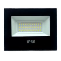 Refletor Led 50w Luz Branca Fria Á Prova De Agua Uso Externo Alta Potência Bivolt 110 220v Quintal