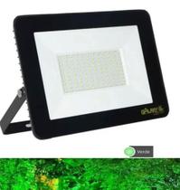 Refletor LED 50w Luz Verde P/ Jardim e Decoração