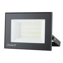 Refletor Led 50W Preto Bivolt Avant