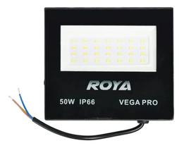 Refletor Led 50w Slim 6000K Pequeno Branco Frio Ip66 Bivolt