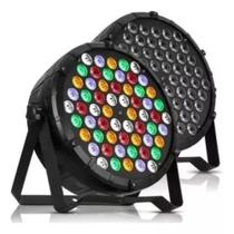 Refletor LED 60 LEDs 3 em 1 RGBW DMX Painel Digital Canhão de Luz Slim Strobo RO-60A - Athlanta