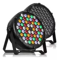 Refletor LED 60 LEDs 3 em 1 RGBW DMX Painel Digital Canhão de Luz Slim Strobo RO-60A