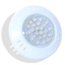 Refletor LED 6W RGB ABS Iluminação Multicolorida para Piscina Prova d'Água- Brustec