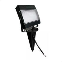Refletor Led 7,5w Espeto Jardim Holofote Bivolt Branco Frio