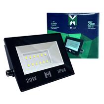 Refletor LED Alumínio 20W Slim IP66 Bivolt Iluminação Branca Fria 6500K, 1500 lm, Design Ultra Fino, Ideal para Áreas Externas e Internas Maxxy LED Refletor LED Alumínio 20W Slim IP66 Bivolt Iluminação Branca Fria 6500K, 1500 lm, Design Ultra Fino, Ideal para Áreas Externas e Internas Maxxy LED