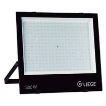 Refletor Led Bivolt 300w Preto Liege 6500k