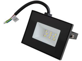Refletor LED Bivolt Preto 6000K 10 Watts 700 Lumens - 9514 - GAYA