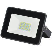 Refletor Led Bivolt Preto 6000k 20 Watts 1400 Lumens - 9515 - Gaya