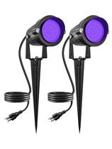 Refletor LED Blacklight DOREIO Halloween 15W (pacote com 2) Refletor LED Blacklight DOREIO Halloween 15W (pacote com 2)