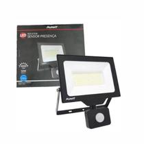 Refletor led c/sensor-presença 50w 6500k bivolt branco avant