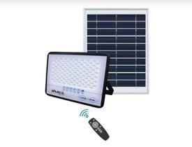 Refletor Led Com Placa Solar 6500K - Galaxy