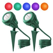 Refletor LED de Natal QITIM 800LM à Prova D'Água - Pacote com 2 Refletor LED de Natal QITIM 800LM à Prova D'Água - Pacote com 2