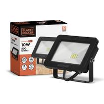 Refletor LED ECO 10W Branco IP65 100-240V - Black + Decker