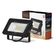 Refletor LED ECO 30W Branca IP65 100-240V - Black + Decker