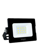Refletor Led Elgin 10W 6500K Preto
