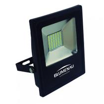 Refletor LED em Alumínio 20W Slim Blumenau Preto