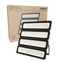 Refletor Led Facciata Modular Preto 200W 4000K Biv - Avant
