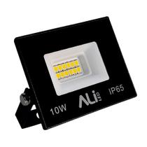 Refletor Led FITE 10W 6500K (Branco Frio) IP65 800L Bivolt ALI-1RF001 ALI Refletor Led FITE 10W 6500K (Branco Frio) IP65 800L Bivolt ALI-1RF001 ALI